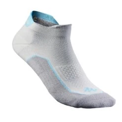 Quechua Chaussettes Randonnée Nature Gris - NH500 Low - X 2 Paires -Quechua chaussettes randonnee nature gris nh500 low x 2 paires 1