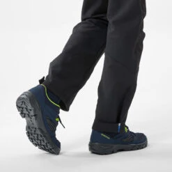 Quechua Chaussures De Randonnée Enfant Avec Lacets - NH100 Bleu - 35 AU 38 -Quechua chaussures de randonnee enfant avec lacets nh100 bleu 35 au 38 2