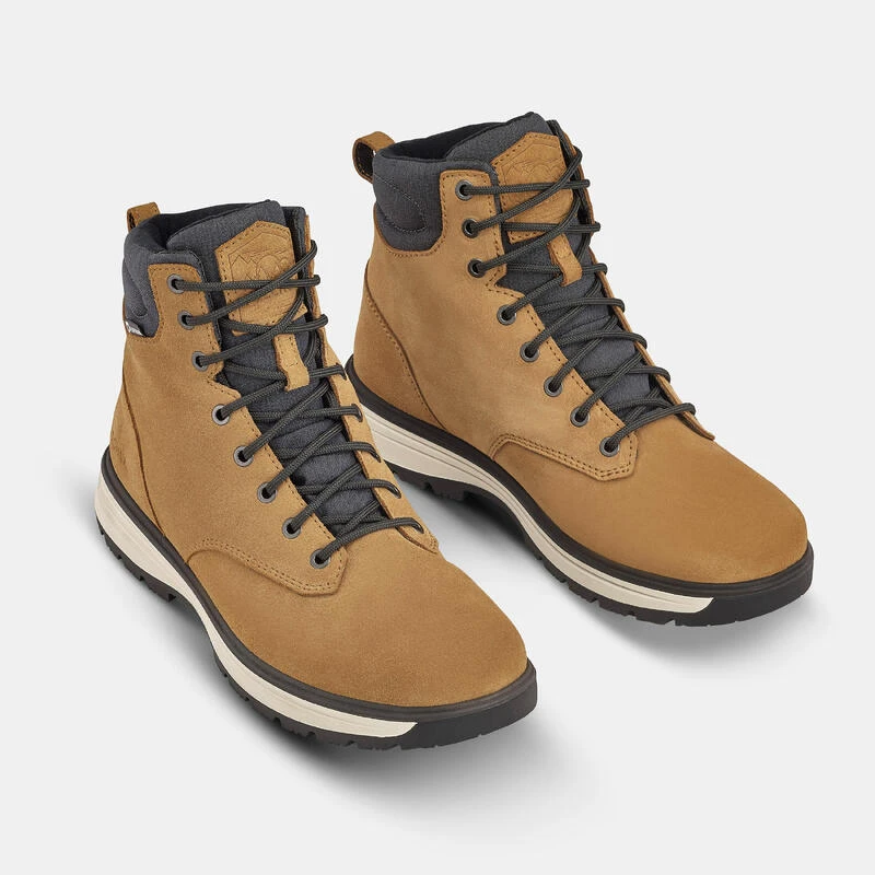 Quechua Chaussures En Cuir Chaudes Et Imperméables De Randonnée - SH500 High - Homme 2 Quechua Chaussures En Cuir Chaudes Et Imperméables De Randonnée - SH500 High - Homme – Image 2