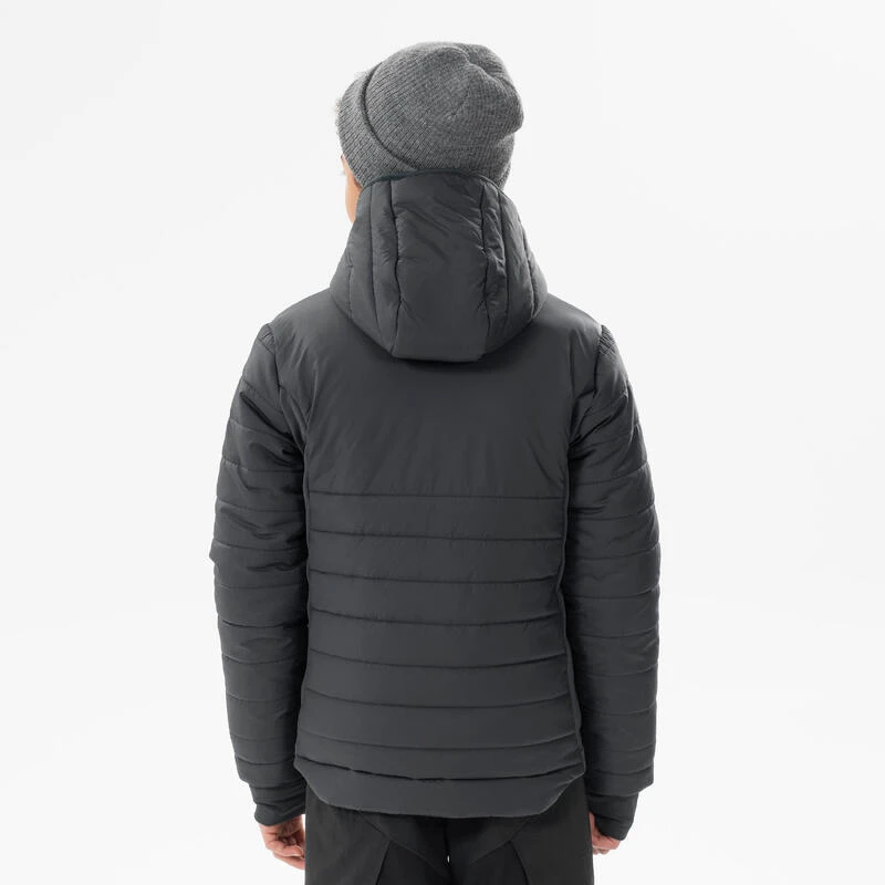 Quechua DOUDOUNE DE RANDONNÉE - HYBRIDE NOIRE - ENFANT 7-15 ANS 3 Quechua DOUDOUNE DE RANDONNÉE - HYBRIDE NOIRE - ENFANT 7-15 ANS – Image 3