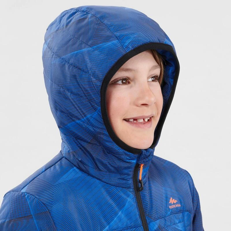 Quechua DOUDOUNE DE RANDONNEE - MH 500 BLEU - ENFANT 7-15 Ans 4 Quechua DOUDOUNE DE RANDONNEE - MH 500 BLEU - ENFANT 7-15 Ans – Image 4