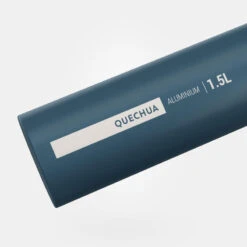 Quechua Gourde Alu 1,5L Avec Bouchon à Ouverture Rapide Pour La Randonnée Bleu -Quechua gourde alu 15l avec bouchon a ouverture rapide pour la randonnee bleu 2
