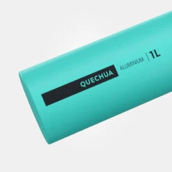 Quechua Gourde Alu 1L Avec Bouchon à Ouverture Rapide Pour La Randonnée - Vert -Quechua gourde alu 1l avec bouchon a ouverture rapide pour la randonnee vert 2