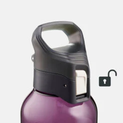 Quechua Gourde Ecozen® 0,8L Avec Bouchon Ouverture Rapide Pour La Randonnée - Violet -Quechua gourde ecozen 08l avec bouchon ouverture rapide pour la randonnee violet 6