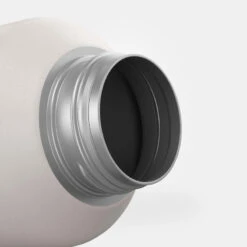 Quechua Gourde Inox 1L Avec Bouchon à Vis Pour La Randonnée - Blanc -Quechua gourde inox 1l avec bouchon a vis pour la randonnee blanc 6