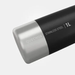 Quechua Gourde Inox 1L Avec Bouchon à Vis Pour La Randonnée - Noir 12 Quechua Gourde Inox 1L Avec Bouchon à Vis Pour La Randonnée - Noir -Quechua gourde inox 1l avec bouchon a vis pour la randonnee noir 2