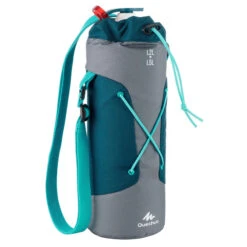 Quechua Housse Isotherme Pour Gourde Randonnée 1,2 à 1,5 Litre Gris/bleu -Quechua housse isotherme pour gourde randonnee 12 a 15 litre grisbleu 4