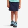 Quechua Jupe Short De Randonnée - MH100 KID Bleu Marine - Enfant 2-6 ANS