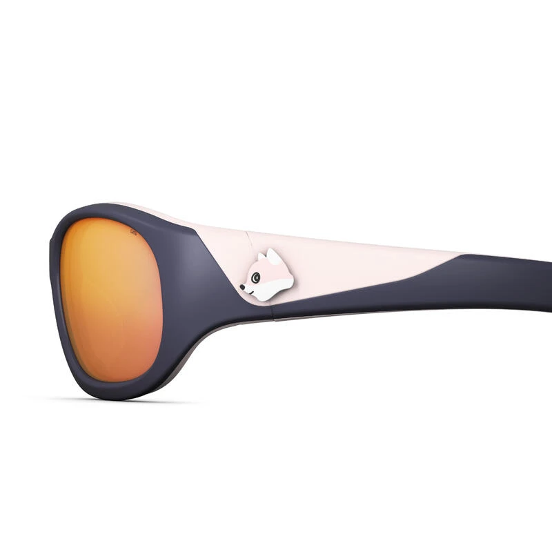 Quechua Lunettes De Soleil Randonnée - MH K500 - Enfant 4-6 Ans - Catégorie 4 Rose Bleu 4 Quechua Lunettes De Soleil Randonnée - MH K500 - Enfant 4-6 Ans - Catégorie 4 Rose Bleu – Image 4
