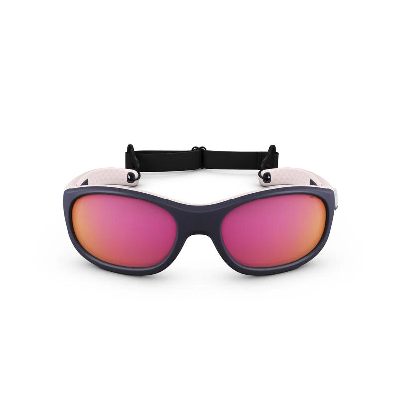Quechua Lunettes De Soleil Randonnée - MH K500 - Enfant 4-6 Ans - Catégorie 4 Rose Bleu 8 Quechua Lunettes De Soleil Randonnée - MH K500 - Enfant 4-6 Ans - Catégorie 4 Rose Bleu – Image 8