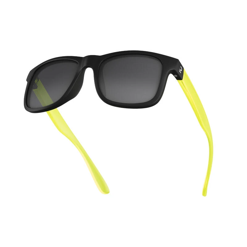 Quechua Lunettes De Soleil Randonnée - MH T140 - Enfant Plus 10 Ans - Catégorie 3 Jaune 5 Quechua Lunettes De Soleil Randonnée - MH T140 - Enfant Plus 10 Ans - Catégorie 3 Jaune – Image 5