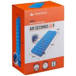 Quechua MATELAS GONFLABLE DE CAMPING - AIR SECONDS 80 CM - 1 PERSONNE 13 Quechua MATELAS GONFLABLE DE CAMPING - AIR SECONDS 80 CM - 1 PERSONNE -Quechua matelas gonflable de camping air seconds 80 cm 1 personne 3