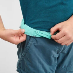 Quechua Pantalon De Randonnée Modulable - MH500 Turquoise - Enfant 7-15 Ans -Quechua pantalon de randonnee modulable mh500 turquoise enfant 7 15 ans 8