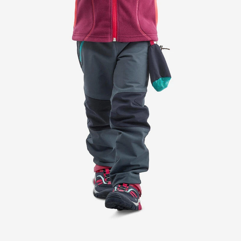 Quechua Pantalon Softshell De Randonnée - MH550 Gris - Enfant 2 - 6 Ans 1 Quechua Pantalon Softshell De Randonnée - MH550 Gris - Enfant 2 - 6 Ans