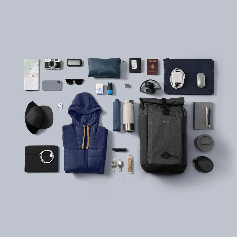 Quechua Sac à Dos De Randonnée 32L - NH Escape 500 Rolltop 2 Quechua Sac à Dos De Randonnée 32L - NH Escape 500 Rolltop – Image 2