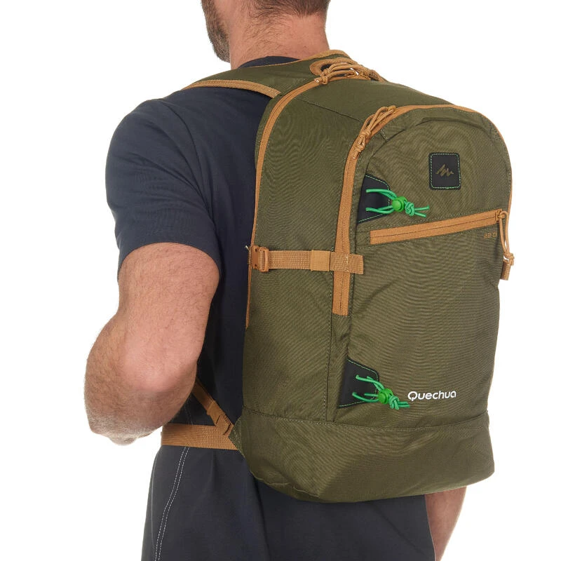 Quechua Sac à Dos E 22 CL Vert/beige, 22 Litres 4 Quechua Sac à Dos E 22 CL Vert/beige, 22 Litres – Image 4
