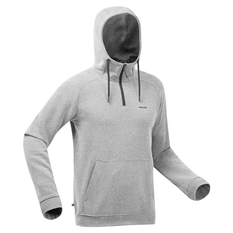 Quechua Sweat à Capuche De Randonnée - NH150 1/2 Zip Homme 2 Quechua Sweat à Capuche De Randonnée - NH150 1/2 Zip Homme – Image 2