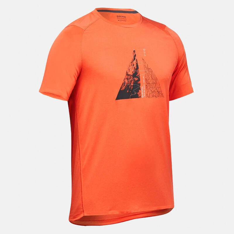 Quechua T-shirt De Randonnée Manches Courtes - MH500 - Homme 1 Quechua T-shirt De Randonnée Manches Courtes - MH500 - Homme