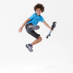 Quechua T-Shirt De Randonnée - MH100 Bleu - Enfant 7-15 Ans -Quechua t shirt de randonnee mh100 bleu enfant 7 15 ans 3