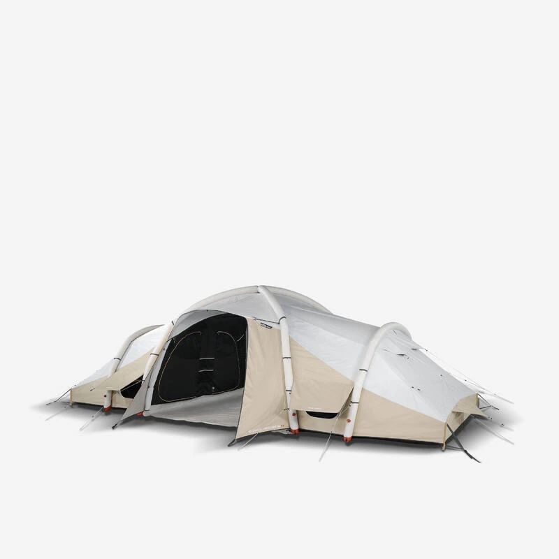 Quechua Tente Gonflable De Camping - Air Seconds 8.4 F&B - 8 Places - 4 Chambres 1 Quechua Tente Gonflable De Camping - Air Seconds 8.4 F&B - 8 Places - 4 Chambres