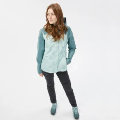 Quechua Veste Imperméable De Randonnée Montagne - MH100 - Femme -Quechua veste impermeable de randonnee montagne mh100 femme 2
