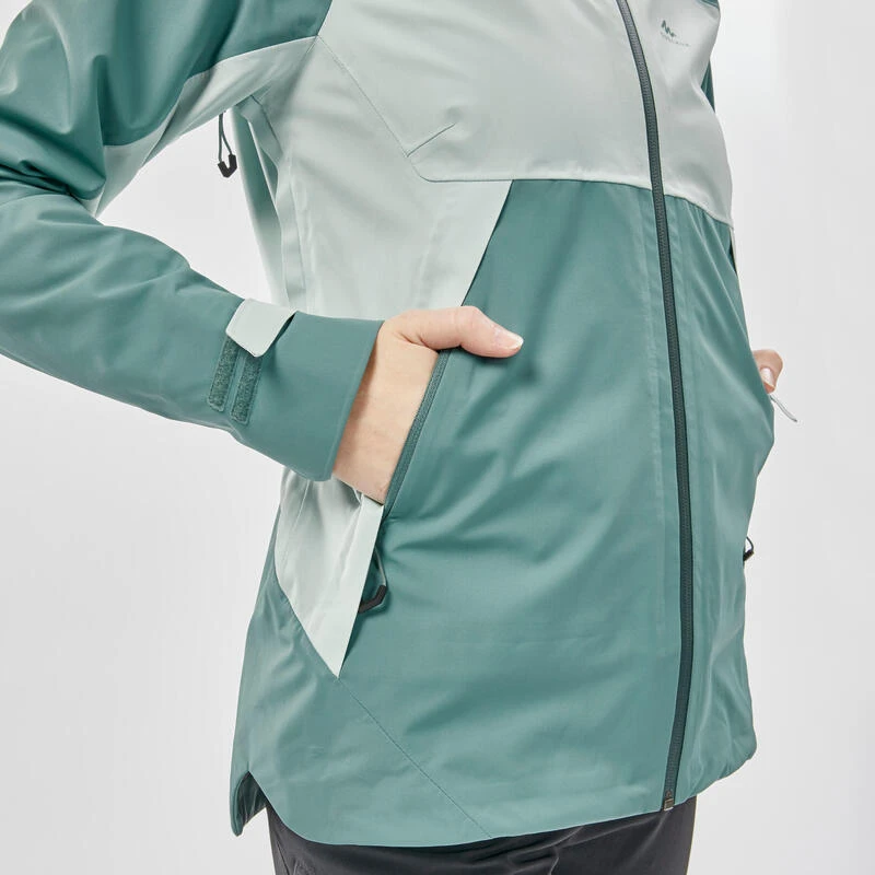 Quechua Veste Imperméable De Randonnée Montagne - MH500 - Femme 9 Quechua Veste Imperméable De Randonnée Montagne - MH500 - Femme – Image 9