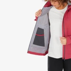 Quechua Veste Imperméable De Randonnée Montagne - MH500 - Femme - Framboise -Quechua veste impermeable de randonnee montagne mh500 femme framboise 8