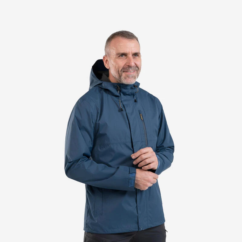 Quechua Veste Imperméable De Randonnée - NH500 Imper - Homme 1 Quechua Veste Imperméable De Randonnée - NH500 Imper - Homme