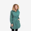 Quechua Veste Longue Imperméable De Randonnée - Raincut Long Series - Femme