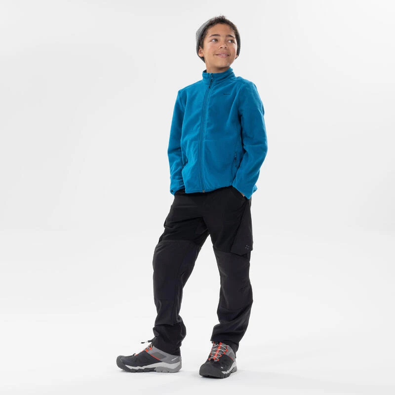 Quechua Veste Polaire De Randonnée - MH150 Bleue - Enfant 7-15 Ans 3 Quechua Veste Polaire De Randonnée - MH150 Bleue - Enfant 7-15 Ans – Image 3