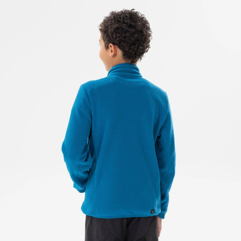 Quechua Veste Polaire De Randonnée - MH150 Bleue - Enfant 7-15 Ans 4 Quechua Veste Polaire De Randonnée - MH150 Bleue - Enfant 7-15 Ans – Image 4
