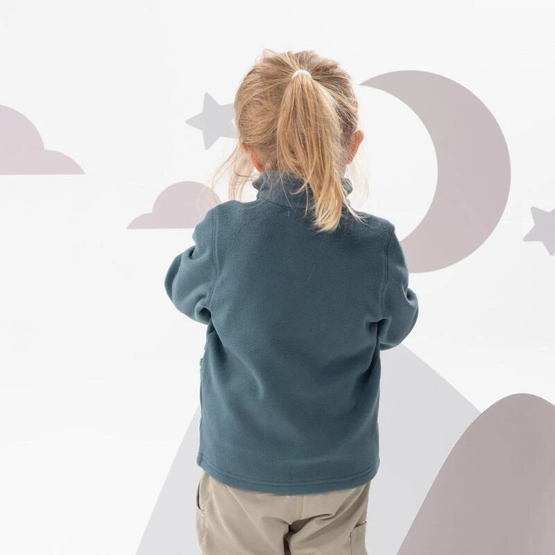 Quechua Veste Polaire De Randonnée - MH150 Grise - Enfant 2-6 Ans 3 Quechua Veste Polaire De Randonnée - MH150 Grise - Enfant 2-6 Ans – Image 3