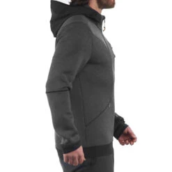 Quechua Veste Polaire De Randonnée Montagne Homme MH920 Gris Chiné -Quechua veste polaire de randonnee montagne homme mh920 gris chine 2