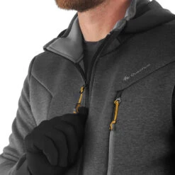 Quechua Veste Polaire De Randonnée Montagne Homme MH920 Gris Chiné -Quechua veste polaire de randonnee montagne homme mh920 gris chine 5