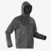 Quechua VESTE RAINCUT FULLZIP NOIRE H